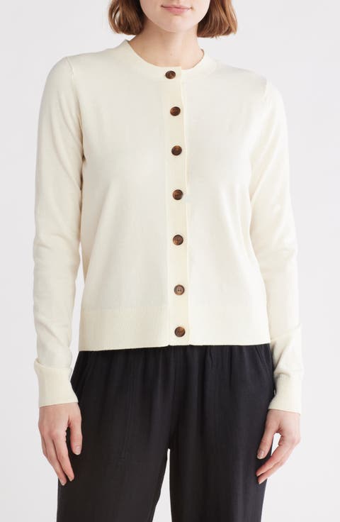 Classic Crewneck Cardigan