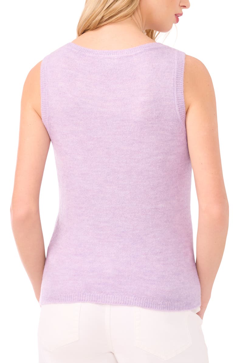 Halogen<sup>®</sup> Scoop Neck Sleeveless Sweater, Alternate, color, Soft Lavender