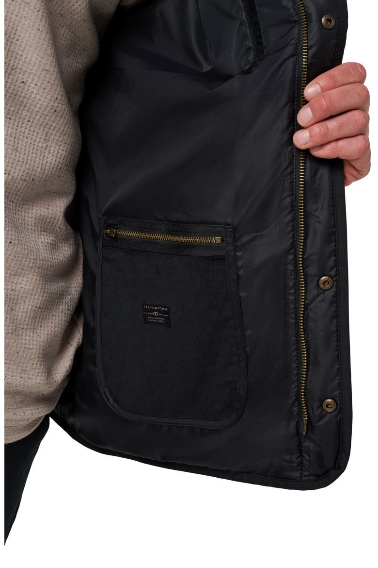 Highlander Quilted Vest, Alternate, color, BLACK