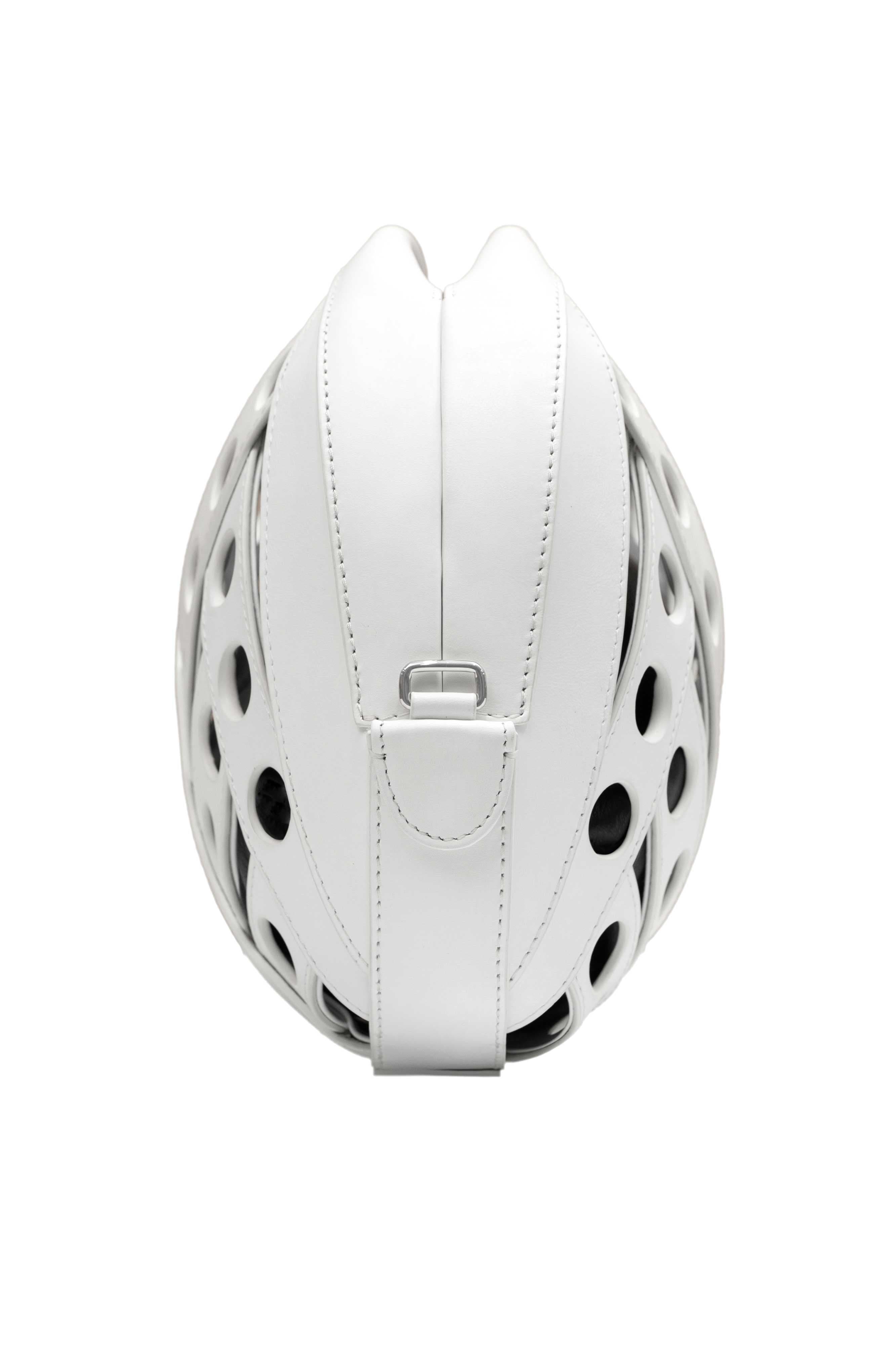 Le Petit Panier Perforé Xbody, Alternate, color, WHITE/BLACK