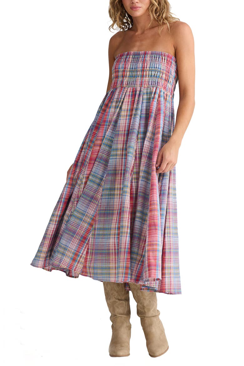 Balmoral Plaid Convertible Skirt Dress, Alternate, color, PICNIC CHECK