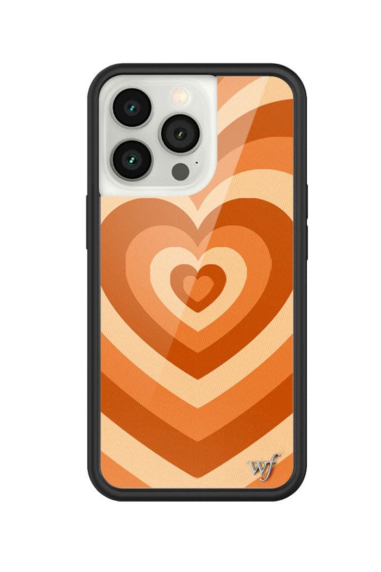 Latte Love | Pumpkin Spice iPhone Case, Alternate, color, Orange