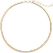 Brook and York Izzy Herringbone Chain Choker