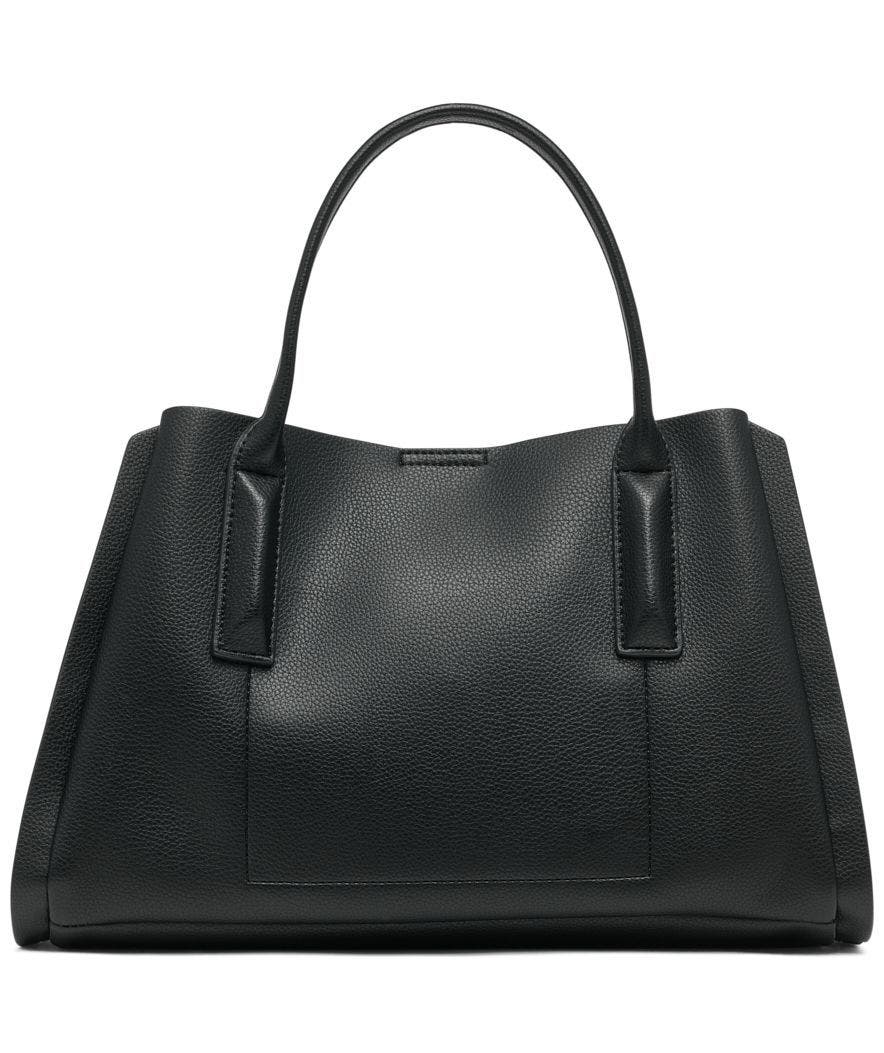 DKNY Josie Satchel, Alternate, color, Black/Black