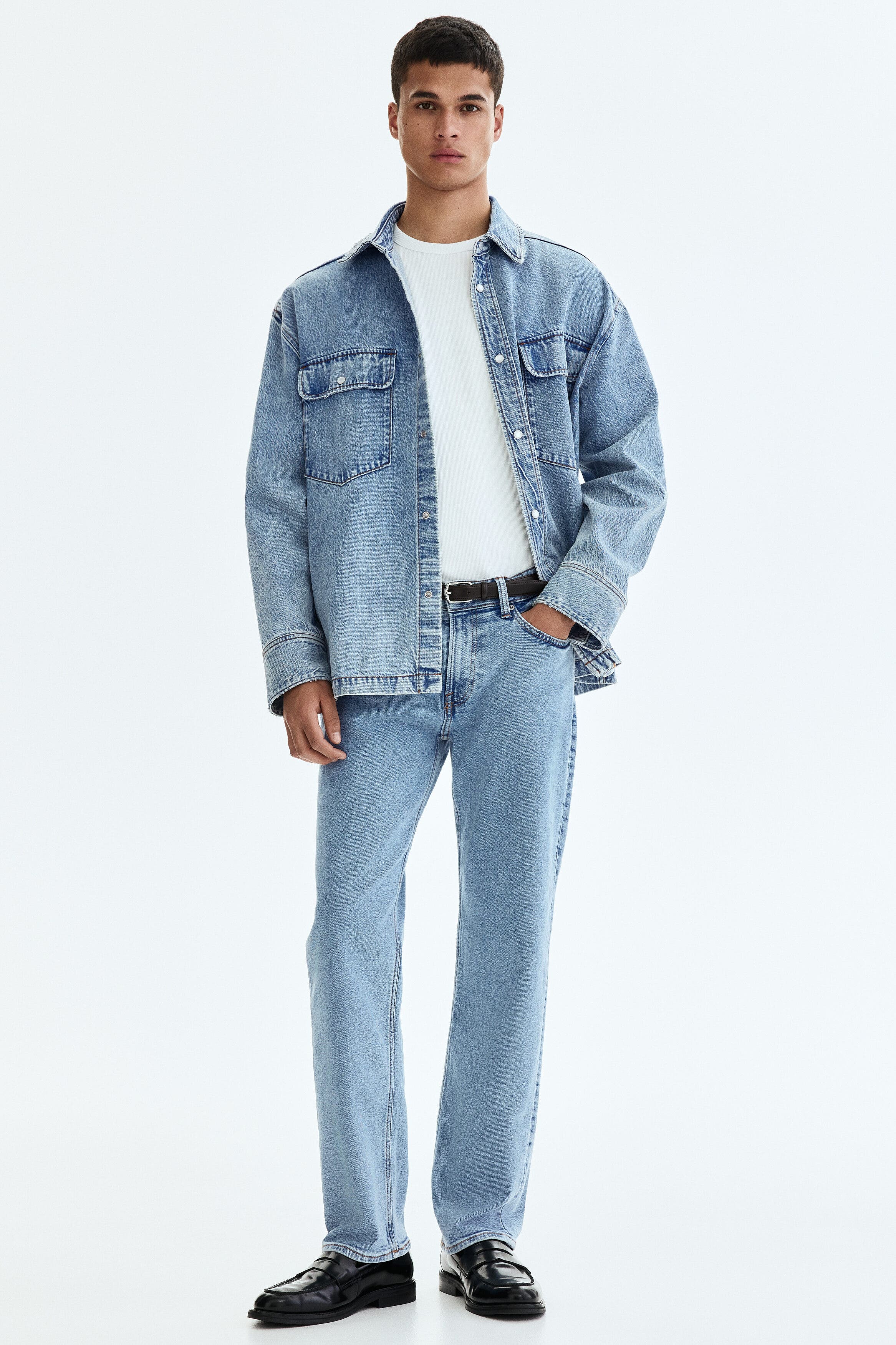 Light denim blue