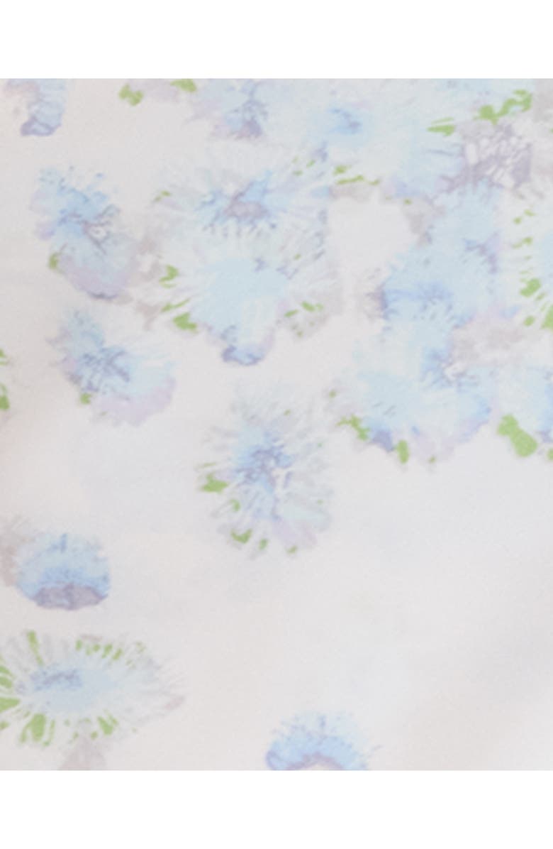 Theory Floral Print Maxi Slipdress, Alternate, color, White Multi