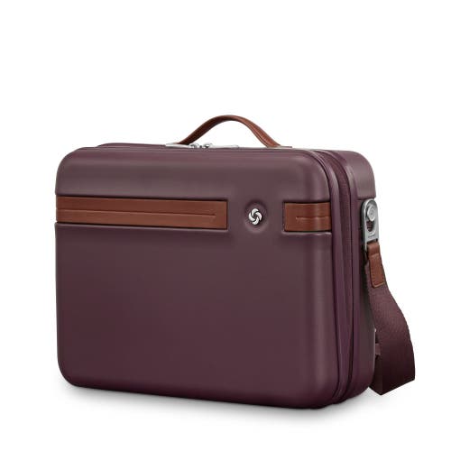 Samsonite Virtuosa Train Case & Carry On 2-piece Set In Burgundy