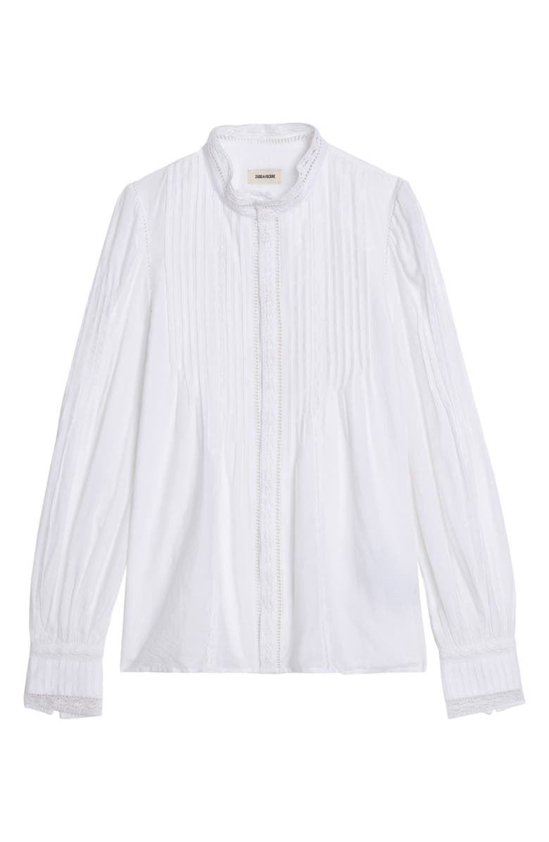 Zadig & Voltaire Timz Tomboy Button-Up Shirt, Alternate, color, Judo
