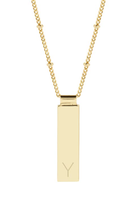 Maisie Initial Pendant Necklace