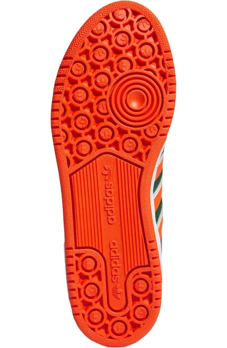 adidas Unisex adidas Green/Orange Miami Hurricanes Centennial 85 Low Basketball Shoes, Alternate, color,