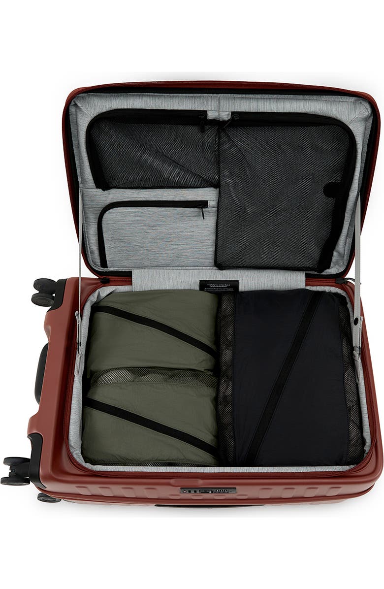 LOJEL ORDO 5-Piece Travel Packing Organizer Set for Suitcases, Alternate, color, Black