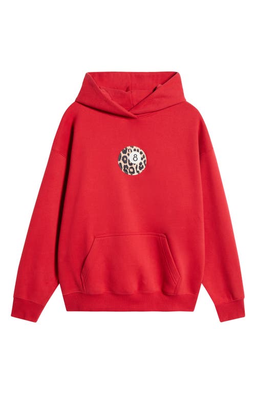 PACSUN PACSUN 8-BALL APPLIQUÉ GRAPHIC HOODIE 