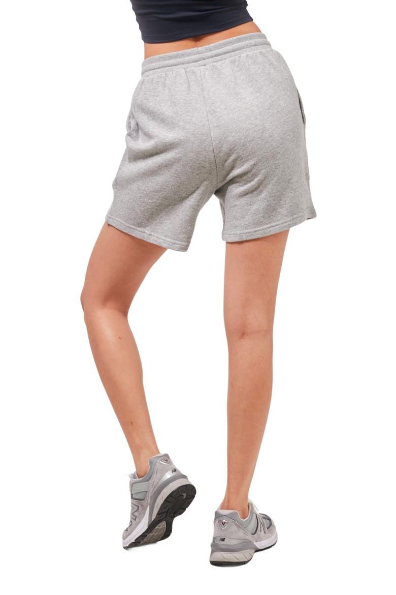 Infinite Passions Sweatshorts, Alternate, color, Heather Grey/Blue