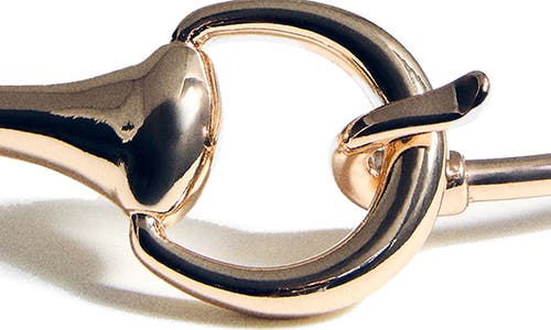 Mango Rigid Choker Collar In Black