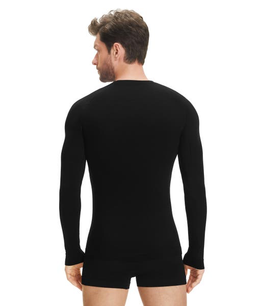 Falke Wool Tech Light Base Layer Top In Black