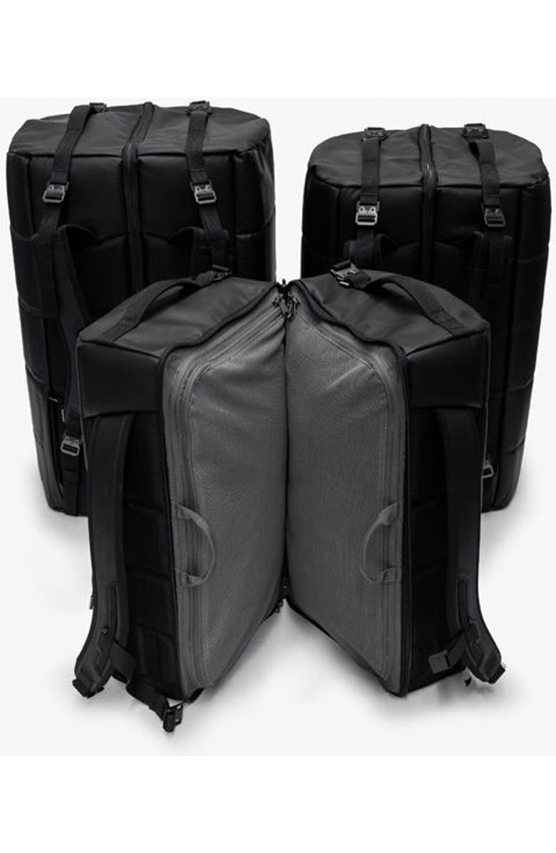 D_b_ Roamer Split Duffel Pro, 70L, Alternate, color, Black Out