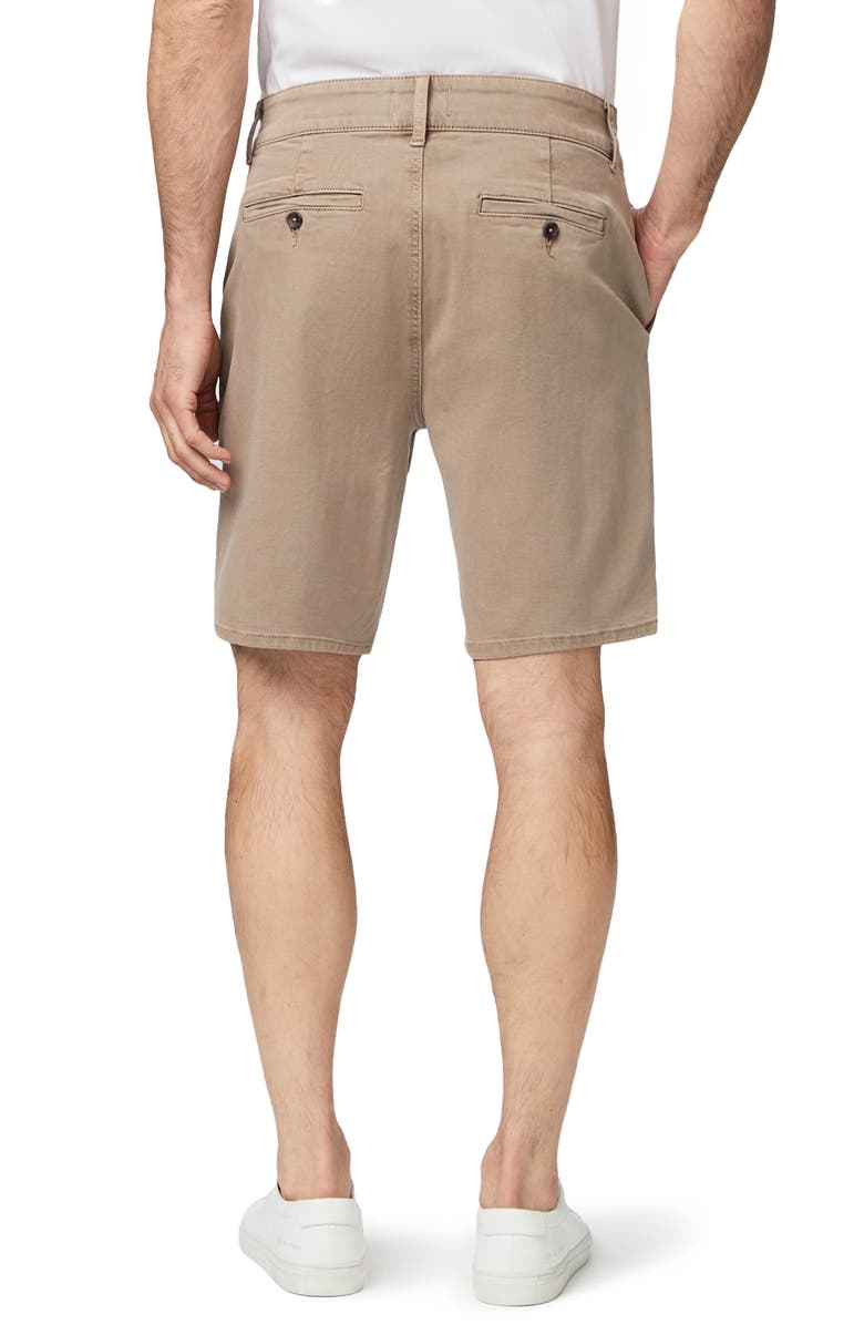 PAIGE Thompson Stretch Twill Shorts, Alternate, color, 