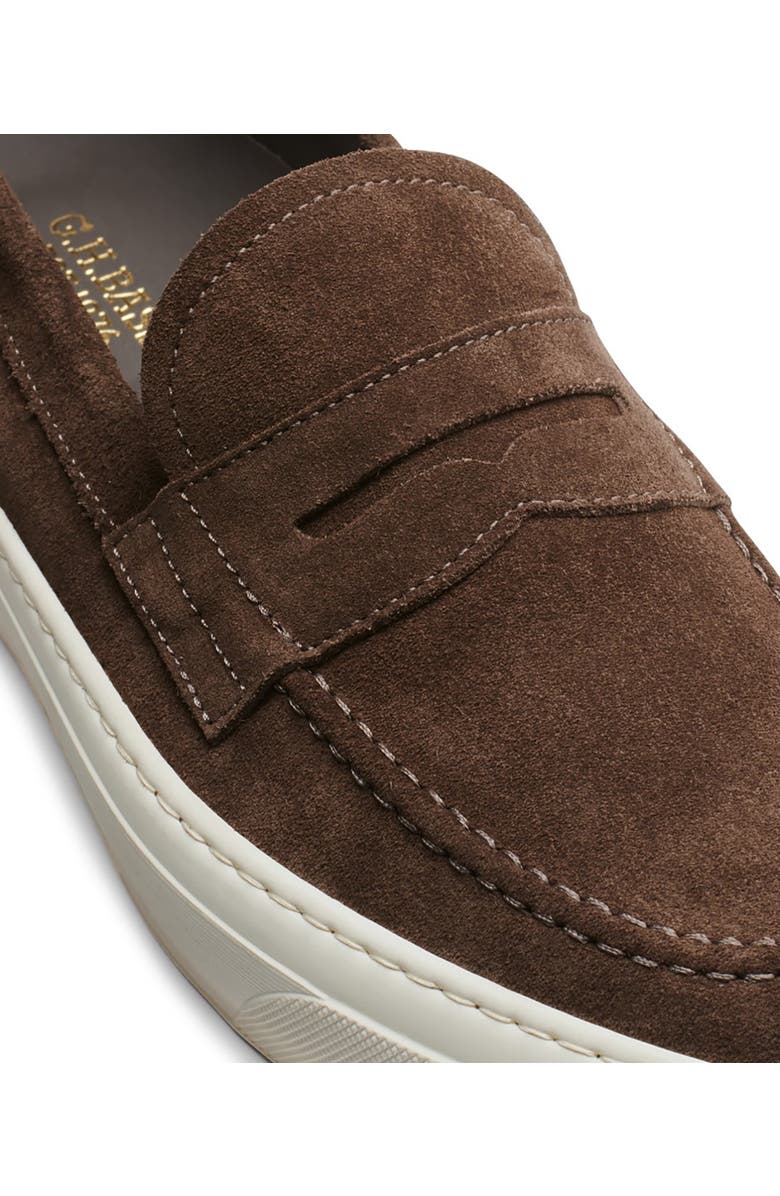 G.H.BASS Buxton Penny Loafer, Alternate, color, Dark Brown