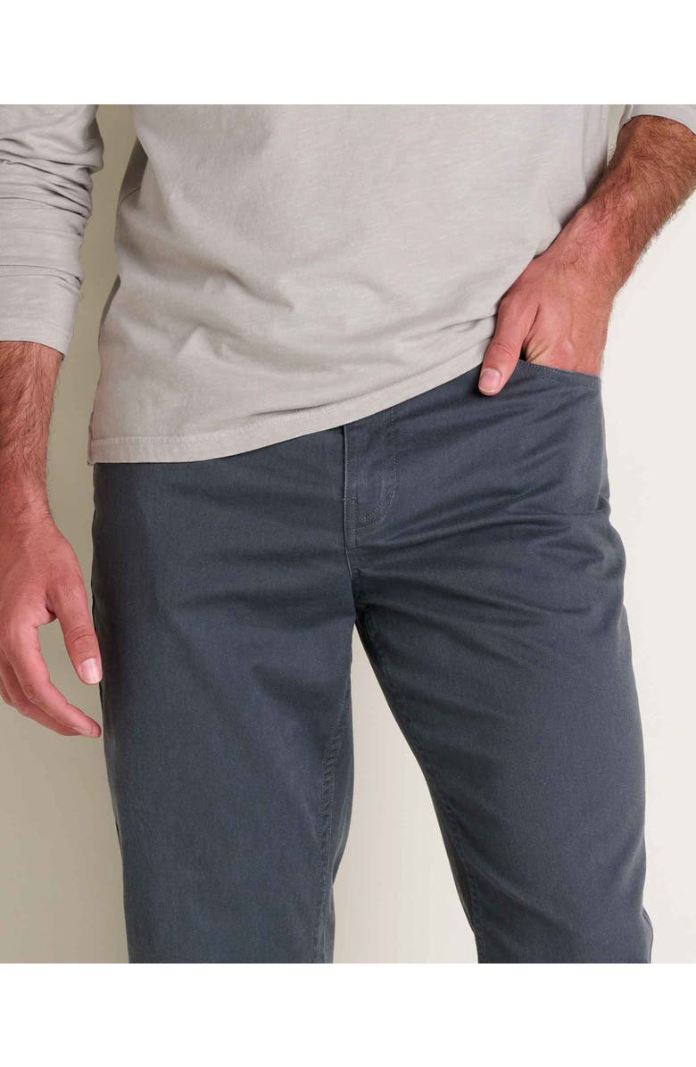 Toad & Co Mission Ridge 5 Pocket Lean Pant, Alternate, color, Iron Vintage Wash