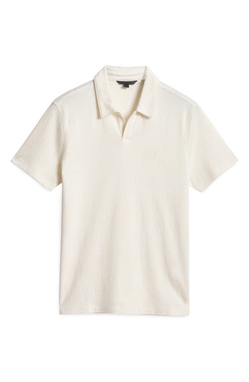 John Varvatos Hague Foliage Jacquard Polo In Natural