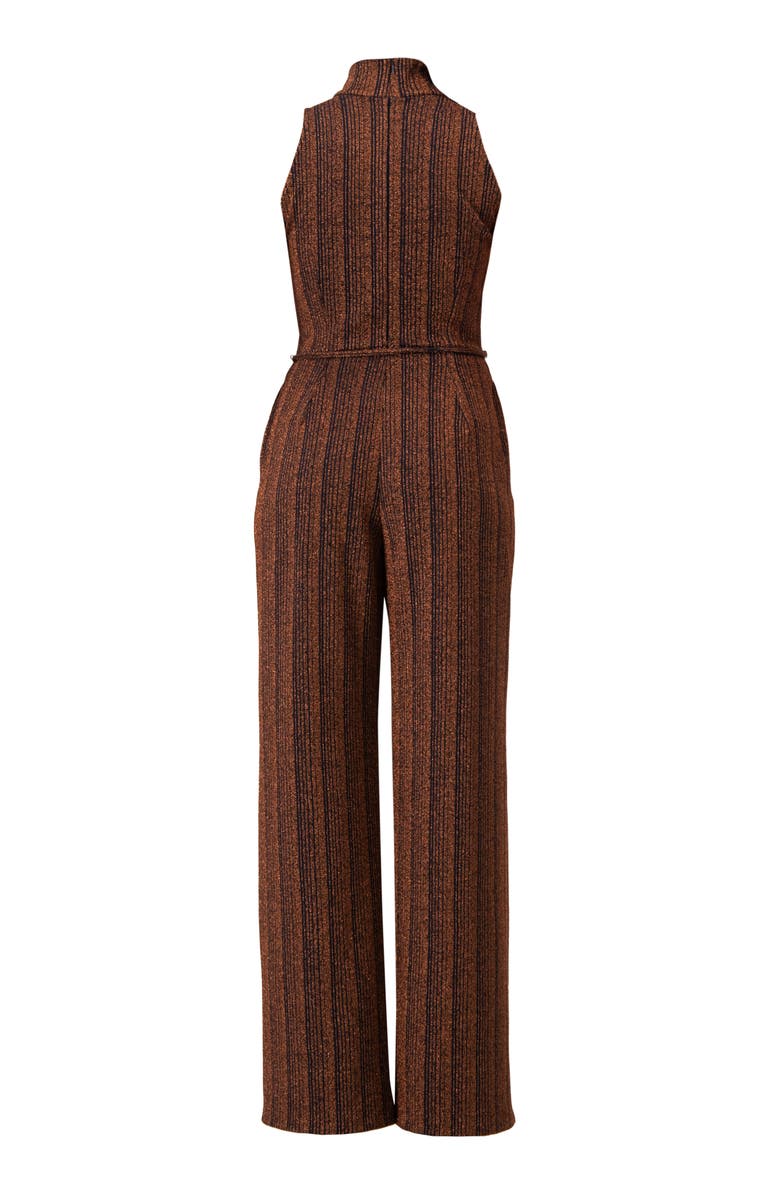 IVONNE Wide-Leg Sleeveless Jumpsuit with Side Pockets, Alternate, color, Brown