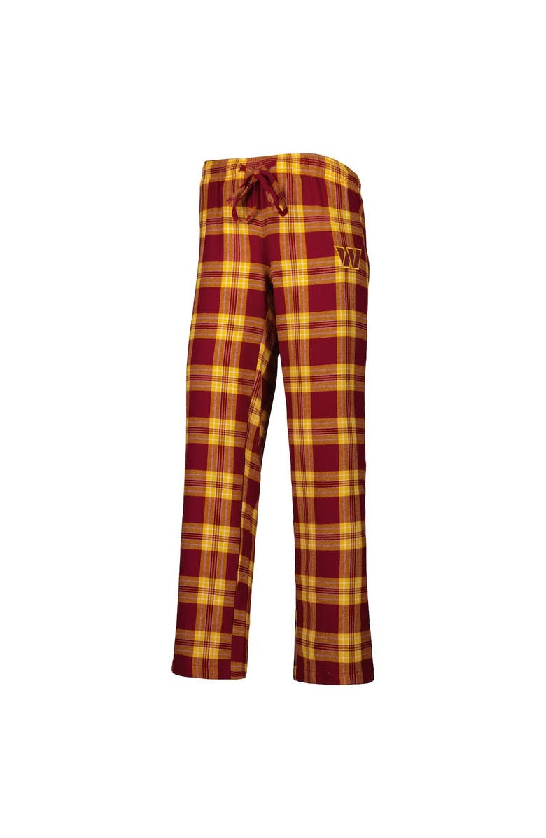 CONCEPTS SPORT Women's Concepts Sport Burgundy/Gold Washington Commanders Badge T-Shirt & Pants Sleep Set, Alternate, color, Burgundy