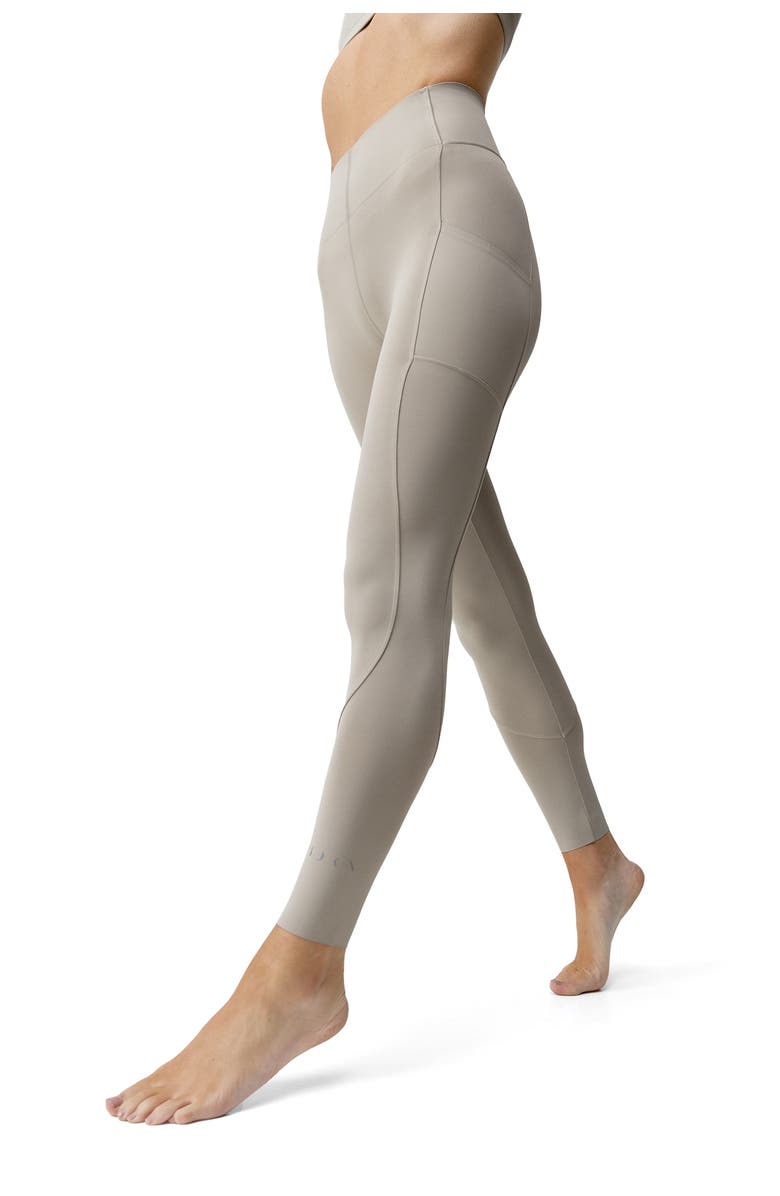 Born Living Yoga Denise Performance High Rise Sport Legging, Alternate, color, Grain