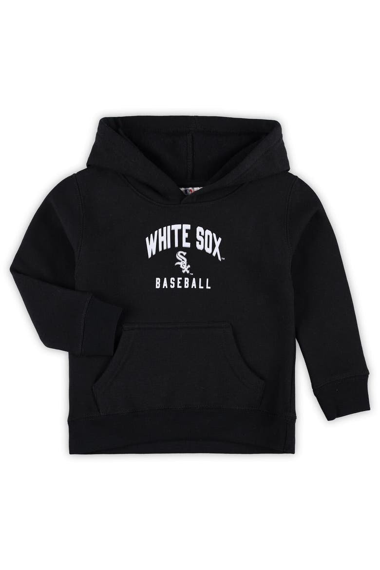 Toddler Black/Gray Chicago White Sox Play-By-Play Pullover Fleece Hoodie & Pants Set, Alternate, color, Black