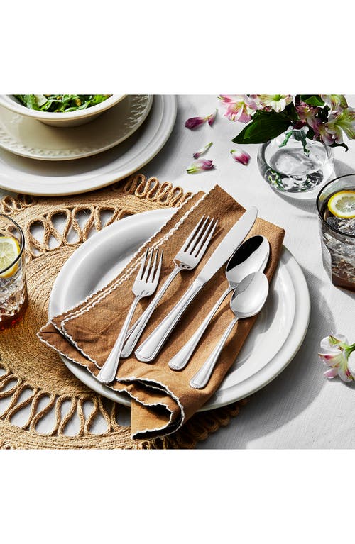 Henckels Cutlery Alcea Stainless Steel 20-piece Flatware Set In Silver