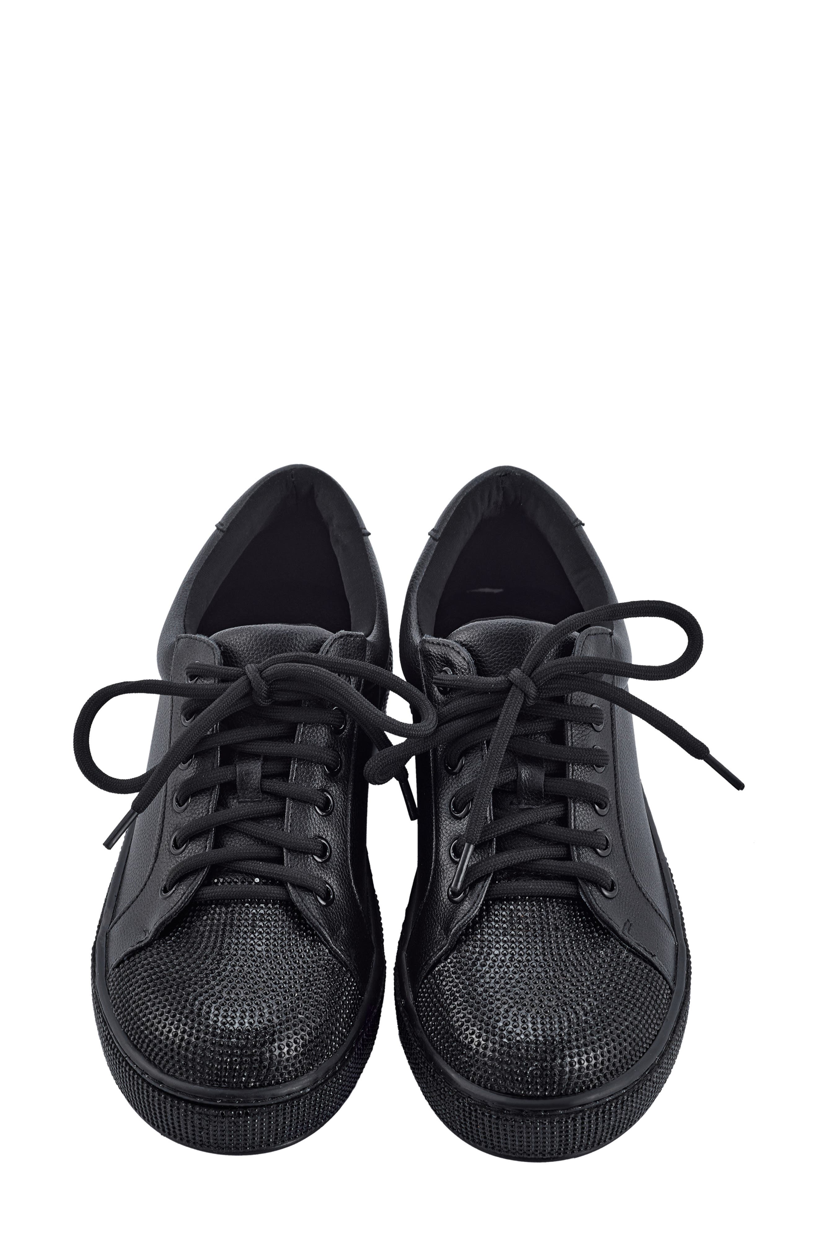 LADY COUTURE Legend Rhinestone Sneaker, Alternate, color, Black