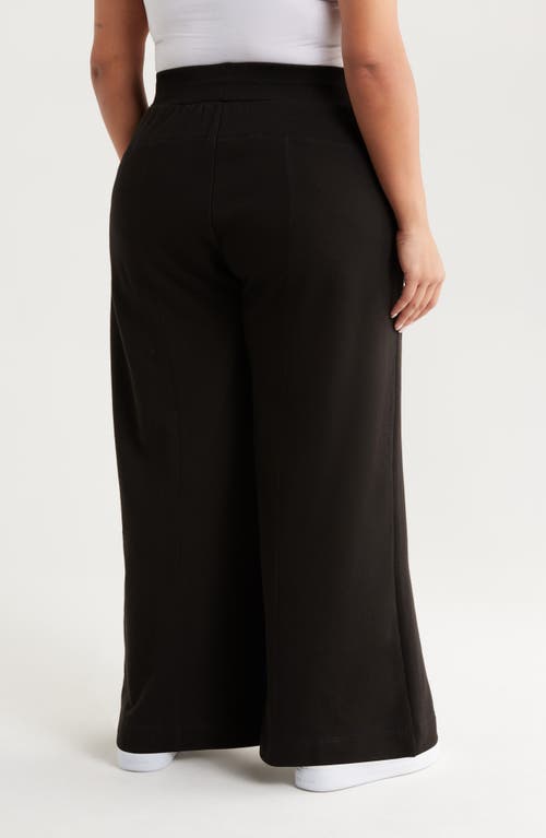 Wit & Wisdom Skyrise Pintuck Palazzo Pants In Black