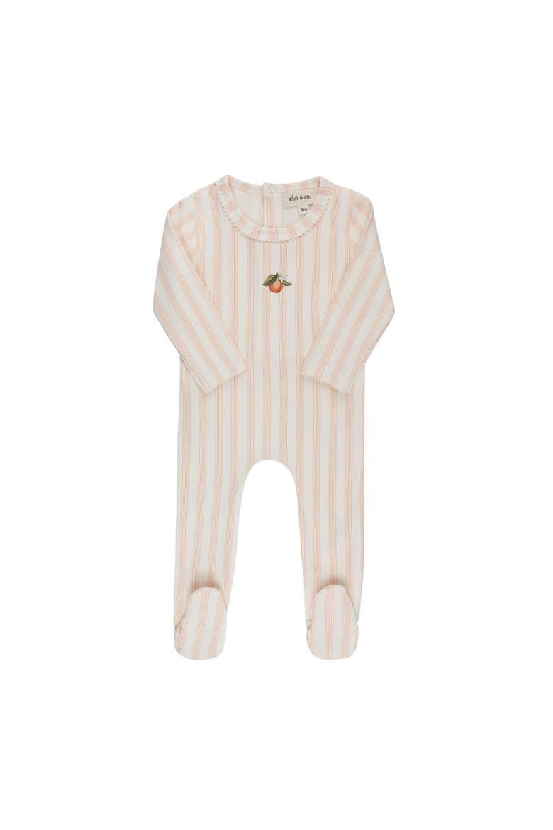 Lemon Peach Collection - Footie, Main, color, Peach