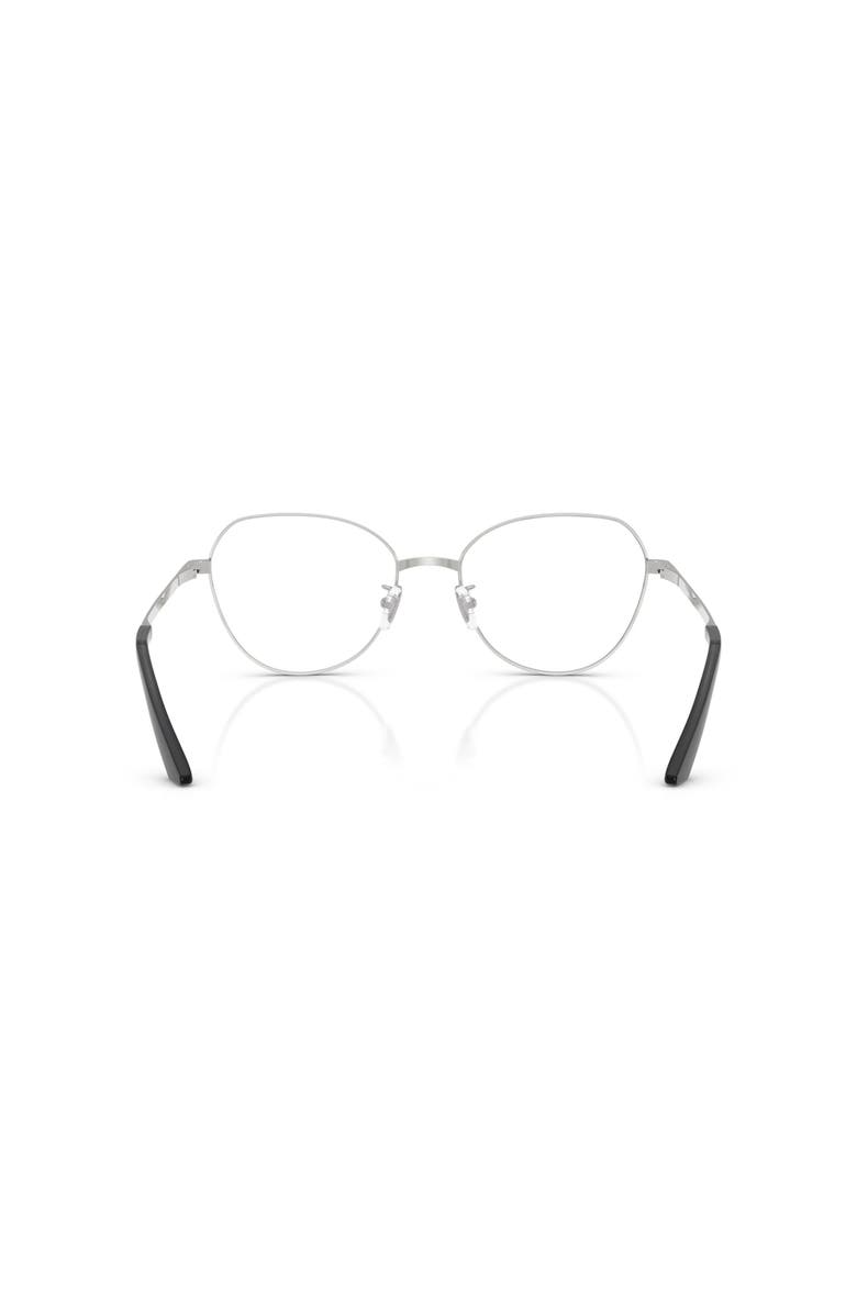 Versace 55mm Phantos optical glasses, Alternate, color, Silver