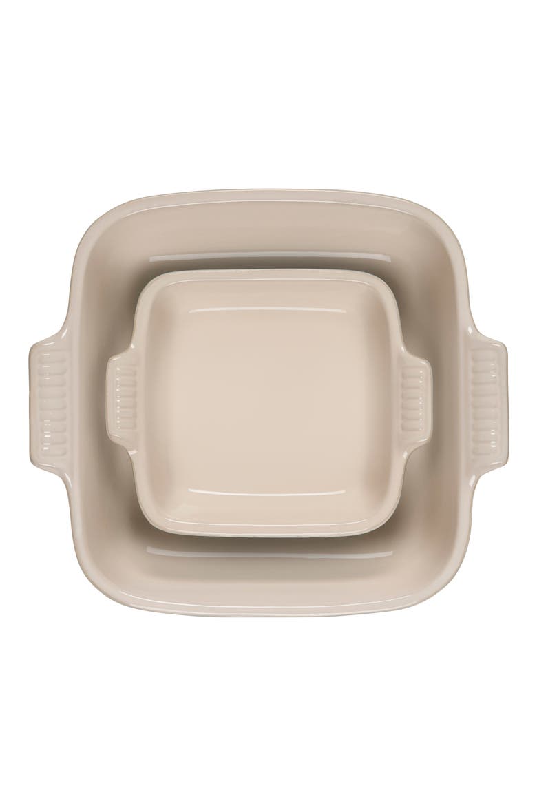 Set of 2 Heritage Square Baking Dishes, Alternate, color, ARTICHAUT