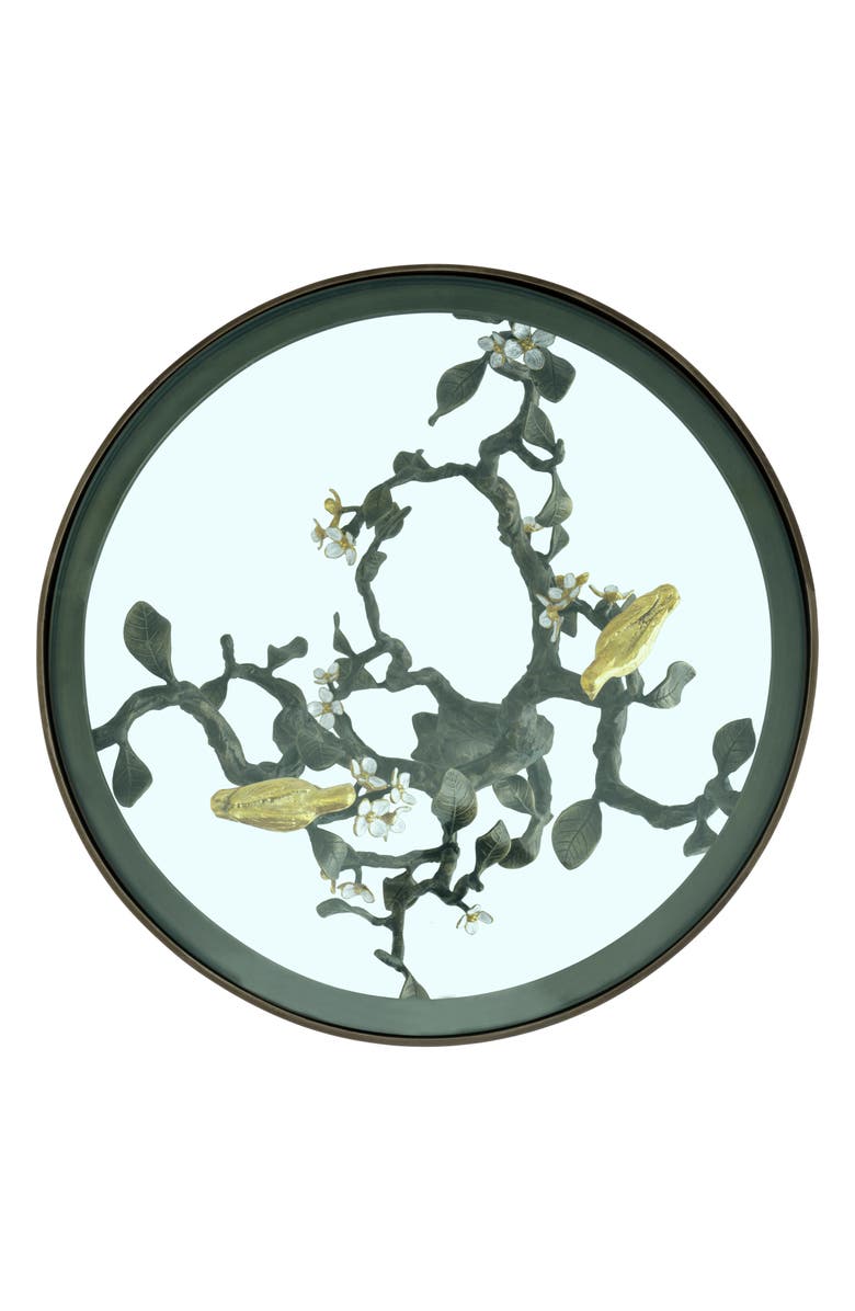 Michael Aram Lovebirds Accent Table, Alternate, color,