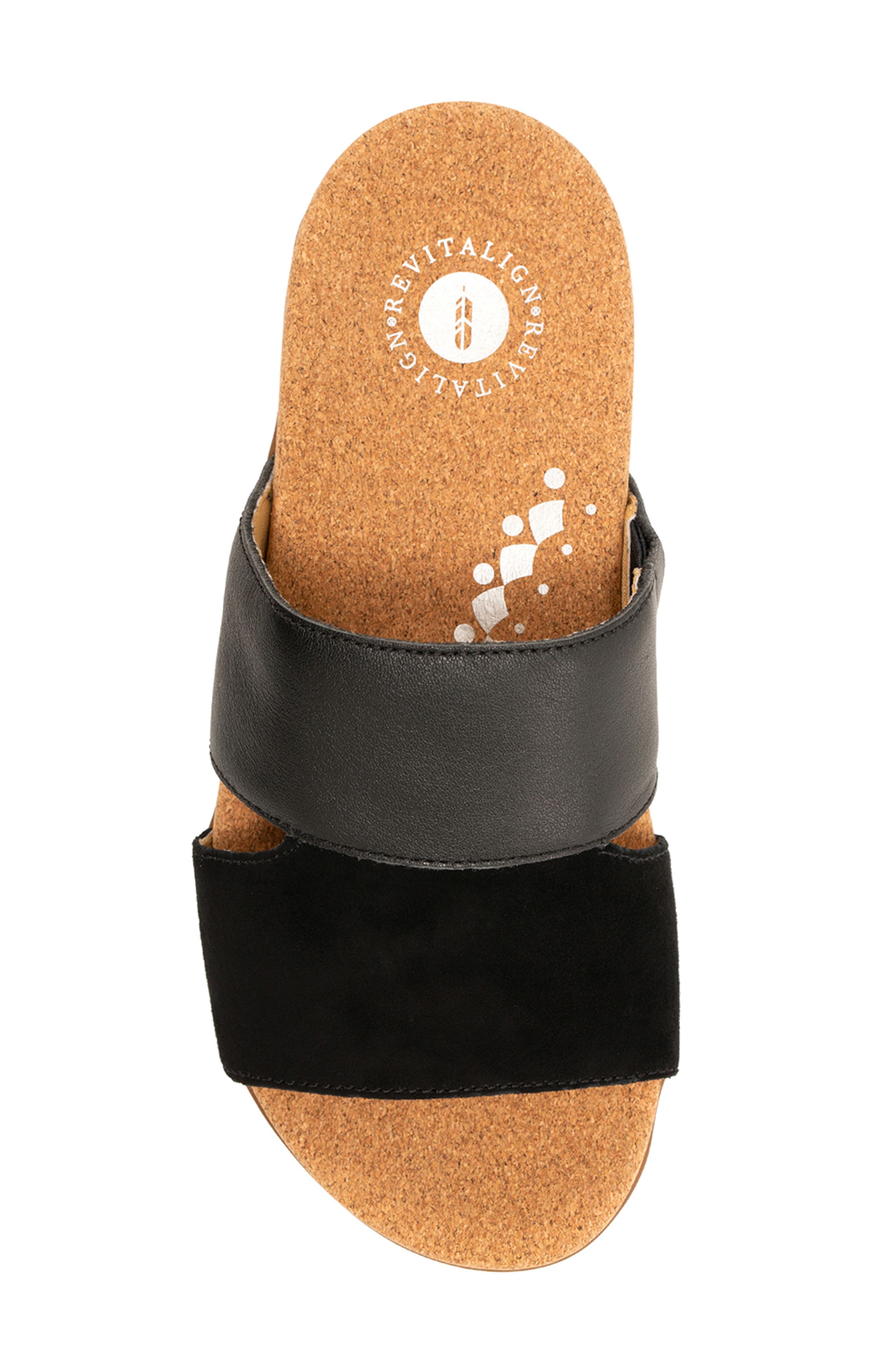 Basque Slide Sandal, Alternate, color, BLACK