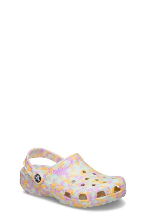 Kids' Classic Glow Confetti Clog