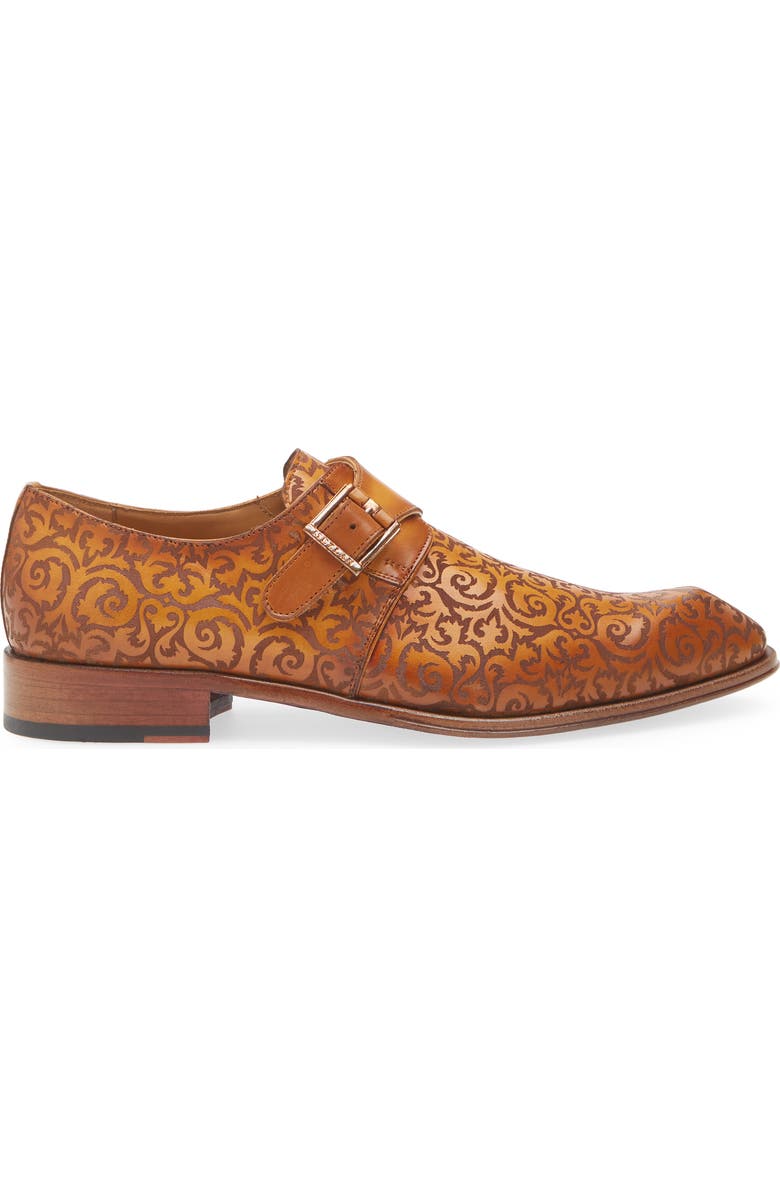 Mezlan Soria Monk Strap Loafer, Alternate, color, Camel