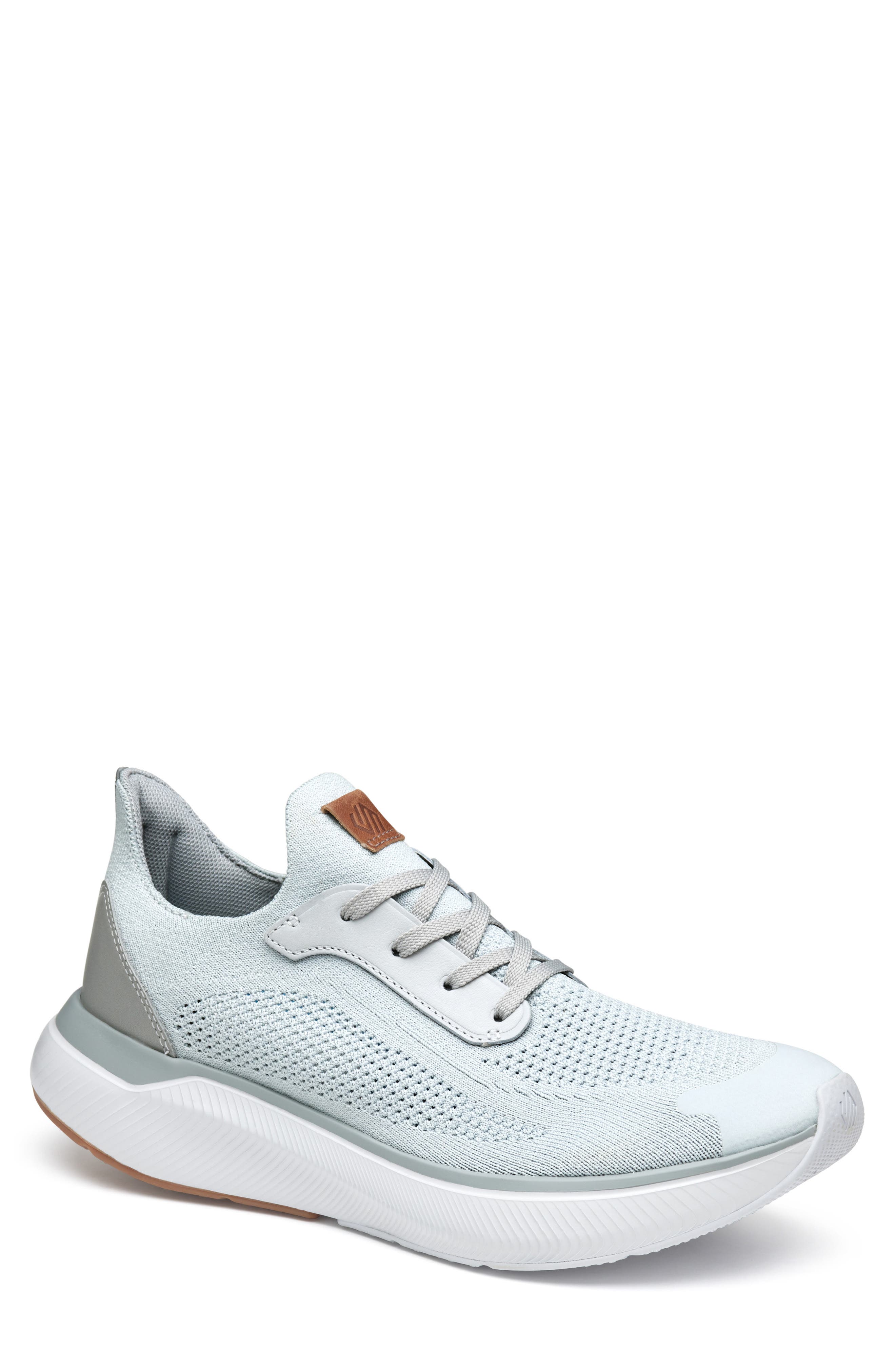 Johnston & Murphy Miles Knit Sneaker, Main, color, 