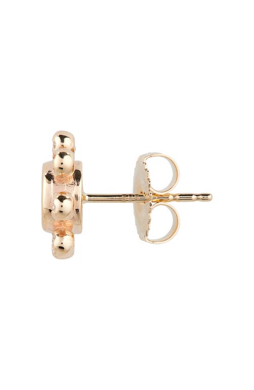 Anzie Dew Drop Étoile Semiprecious Stone & Diamond Stud Earrings