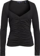 Veronica Beard Salem Ruched Top
