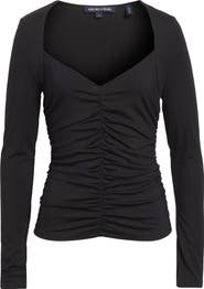 Veronica Beard Salem Ruched Top