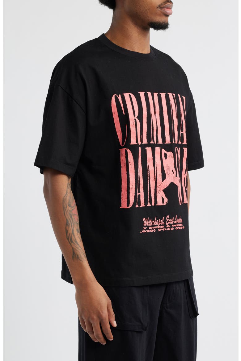 Striptease Graphic T-Shirt, Alternate, color, BLACK