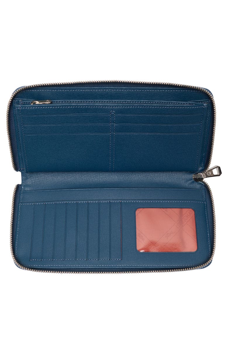 Longchamp Long Zip Around Wallet, Alternate, color, Nordic