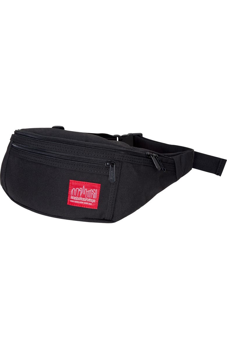 Manhattan Portage Alleycat Belt Bag, Alternate, color, Black