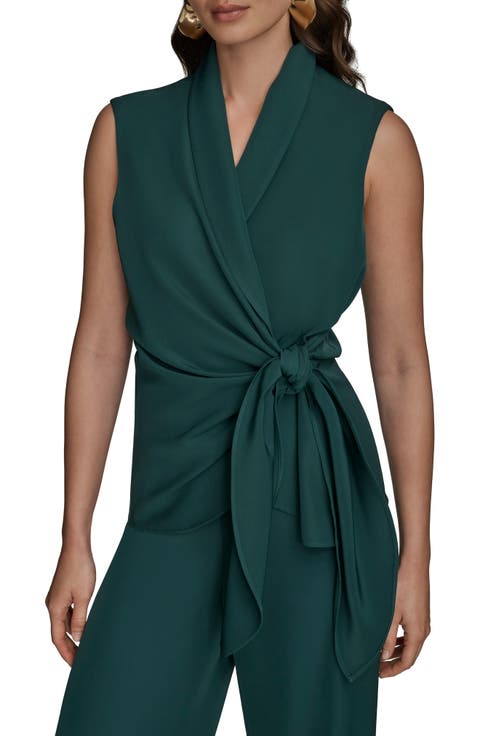 売れ筋商品|||ダナ キャラン ニューヨーク カットソー トップス レディース Women's Vest Romper Coconut Women's Donna Karan New York Vests | Nordstrom