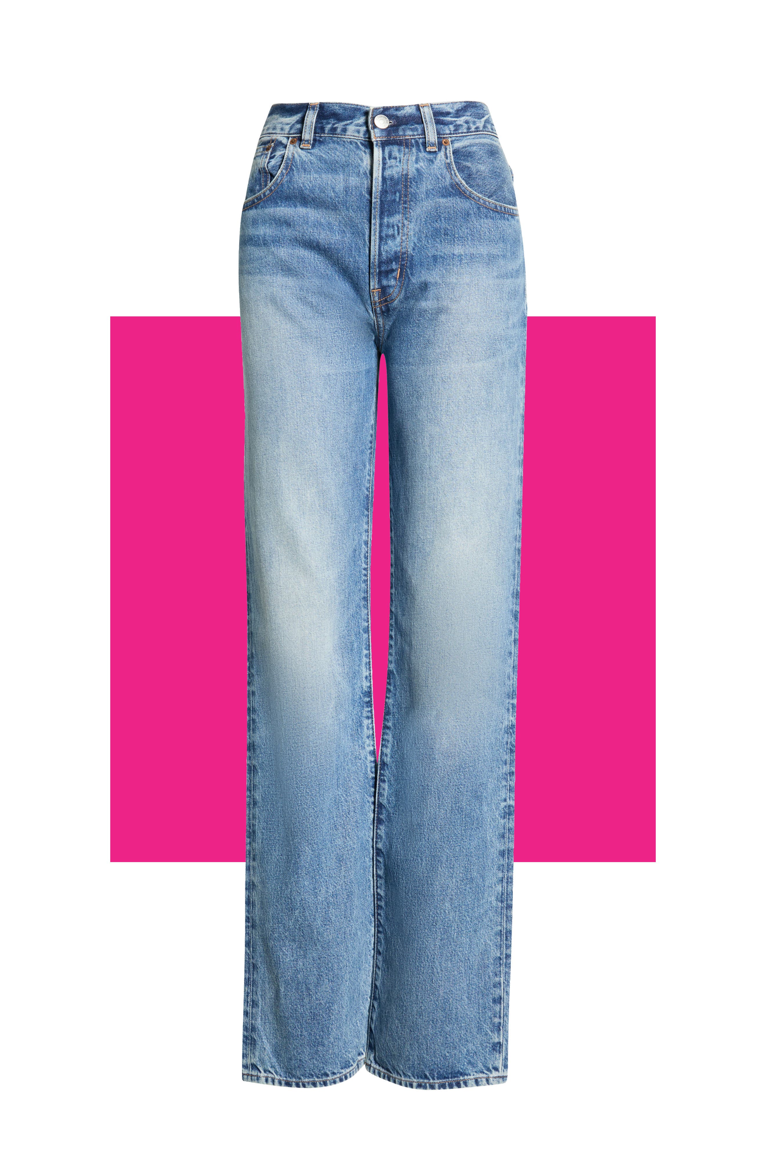 The Longline Straight Jeans