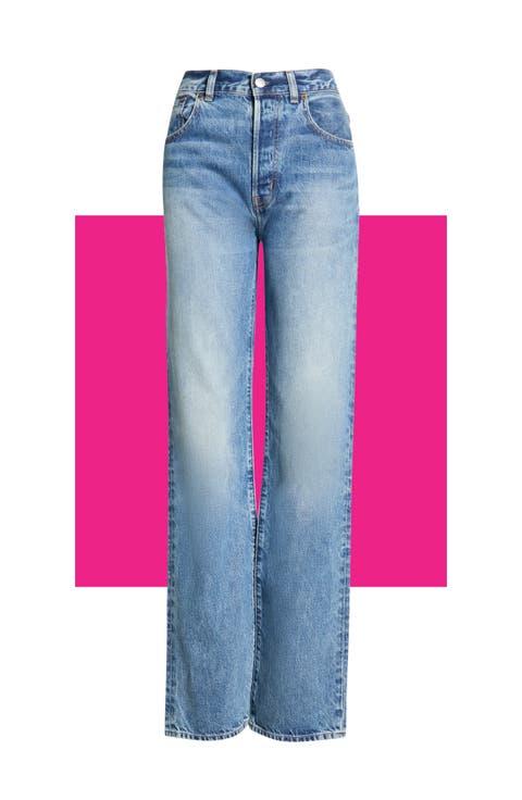 The Longline Straight Jeans