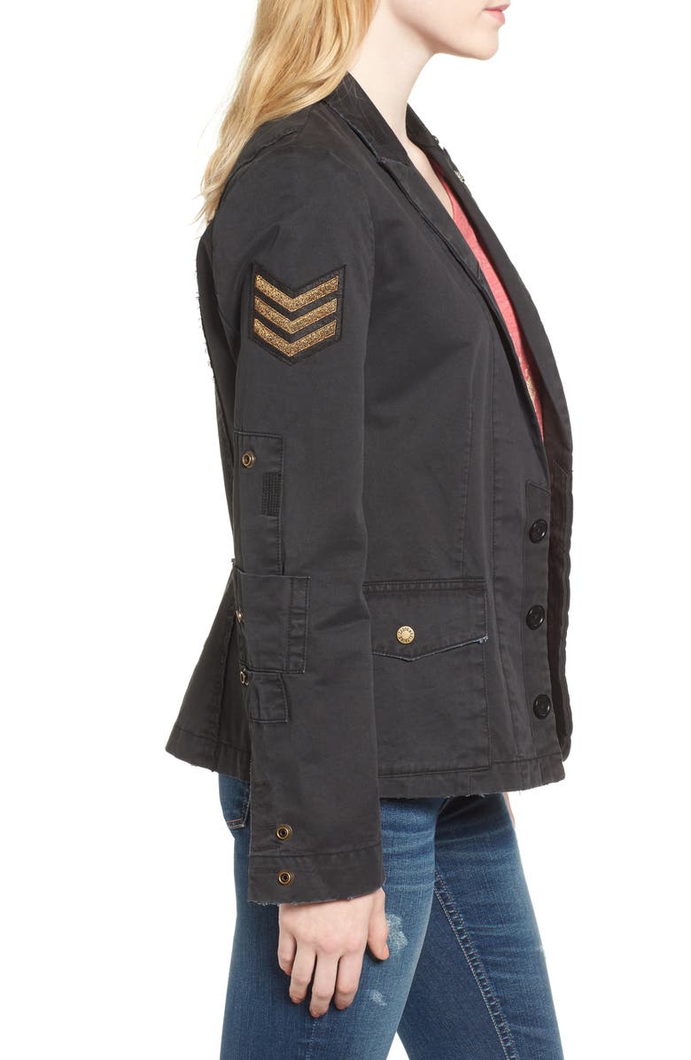 Zadig & Voltaire Virginia Jacket, Alternate, color, 