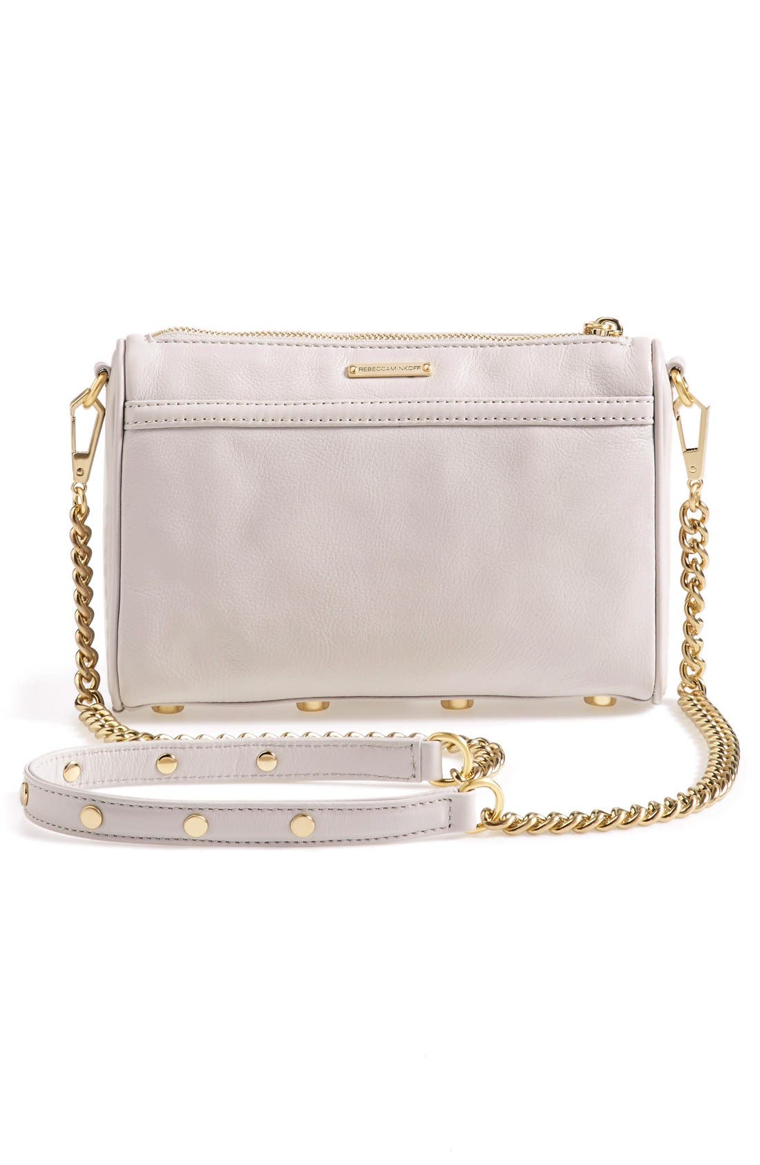 'Mini MAC' Convertible Crossbody Bag, Alternate, color, PUTTY/ BRUSHED GOLD